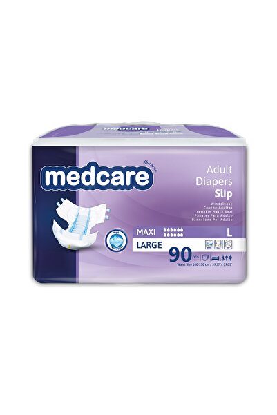 MEDCARE Mor Belbantlı Maxi Yoğun Emici Large 90 Adet