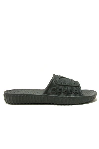 GEZER Smoked Gray Single Band Anatomical Comfort Slippers