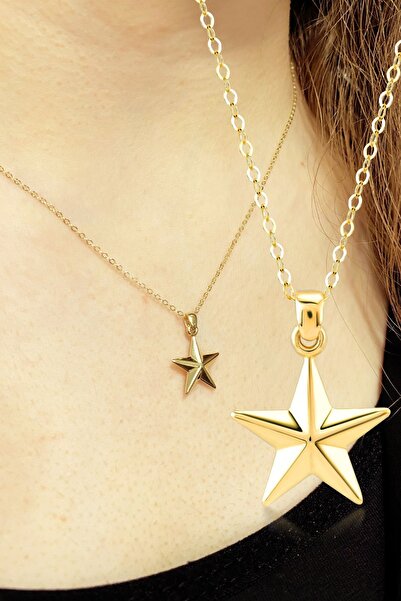 Hepimitu Yıldız Altın Kolye