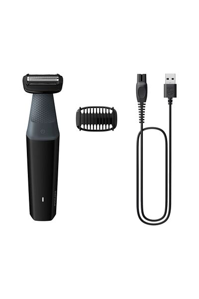 Philips ماكينة حلاقة كهربائية BodyGroom 3000 Series BG3017/01 - أسود