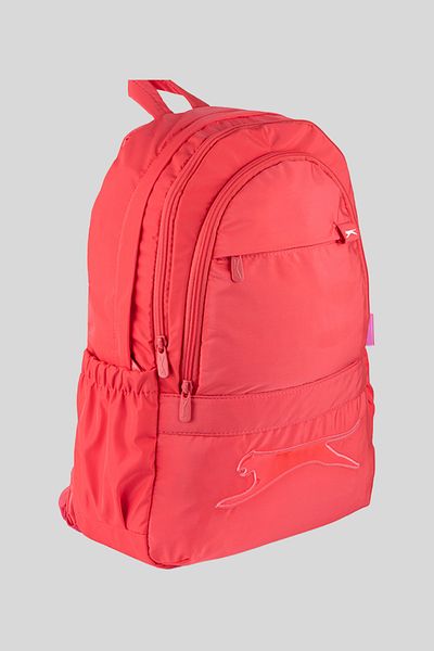 Slazenger Rucsac de școală cu fermoar cu mai multe compartimente, imprimat pentru copii