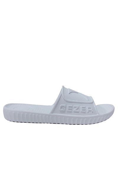 GEZER White Single Band Anatomical Comfort Slippers