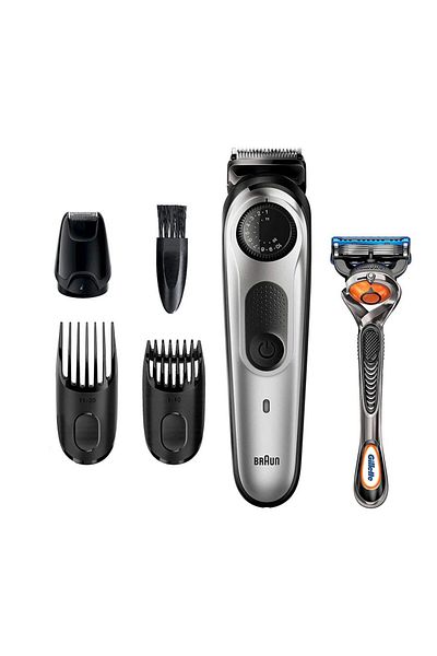 Braun Beard Trimmer Hair Clippers and Gillette Fusion5 ProGlide razor- BT5265