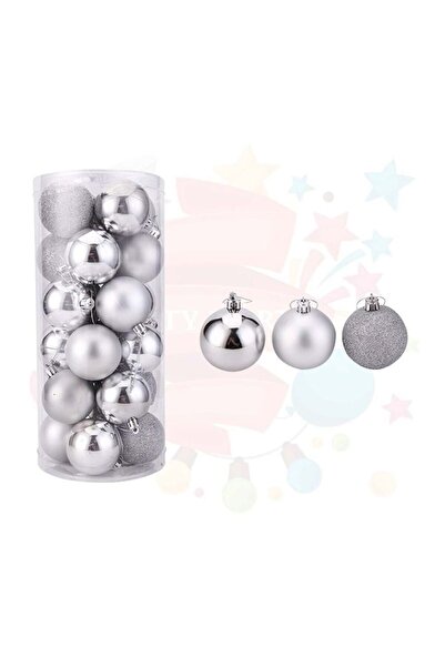 Snow Angels 4 εκατοστά 24 ΤΕΜΑΧΙΑ ΜΠΑΛΑ ΧΡΙΣΤΟΥΓΕΝΝΙΑΤΙΚΟΥ ΔΕΝΤΡΟΥ ΔΙΑΚΟΣΜΗΤΙΚΟ ΣΤΟΛΙΔΙ ΜΑΤ-ΓΛΑΝΤΕΡ-ΑΣΦΡΑΓΙΣΤΟ