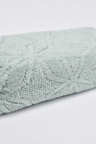 birizmoda Αφήστε την πετσέτα χεριών και προσώπου Jacquard - Πράσινη