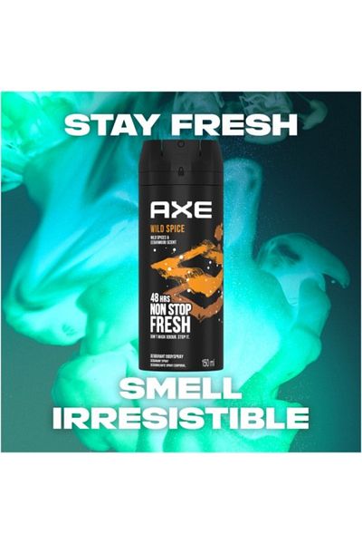 Axe WILD SPICE DEODORANT SPRAY 150ML X3