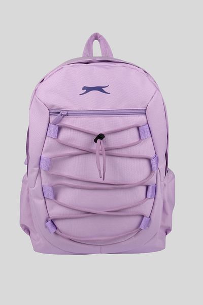 Slazenger Rucsac de școală cu fermoar cu mai multe compartimente, imprimat pentru copii