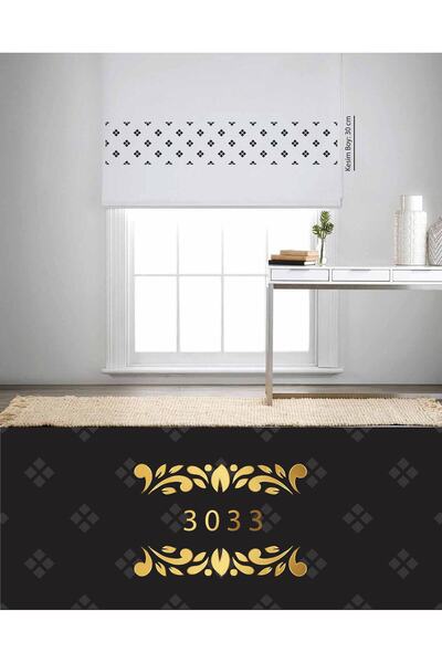 Home LAZER KESİM ÖZEL TASARIM MAT STOR MDL 3033