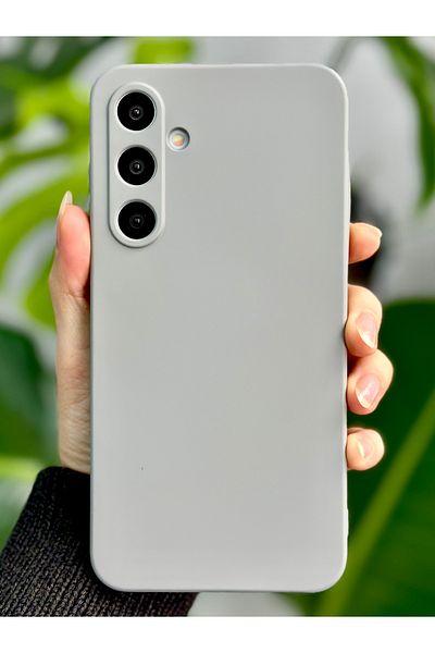 Go Aksesuar حافظة سيليكون مرنة متوافقة مع هاتف Galaxy A55