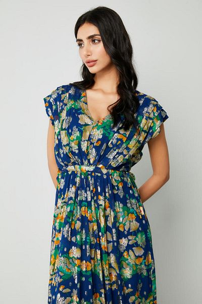 femi9 Printed jacquard dress