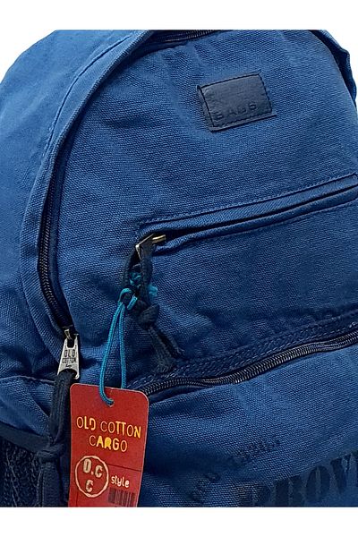 Old Cotton 93% βαμβακερό καμβά μαλακό μακράς διαρκείας ευέλικτο μεσαίου μεγέθους Vintage casual σακίδιο πλάτης 7094