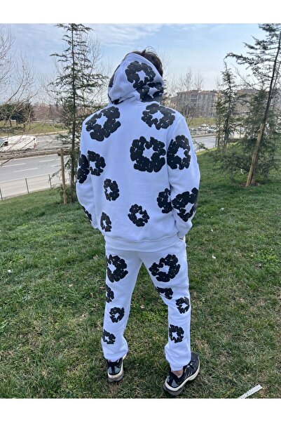 bellanova Set de treninguri Swetshert imprimate cu 3 fire de prima calitate