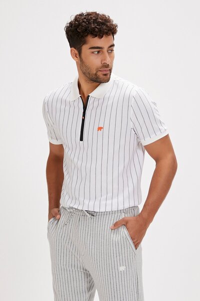 Bad Bear 24,01,07,001 Theo Poloneck Polo Neck T-Shirt