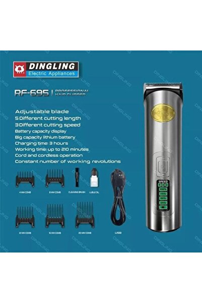 Dingling Electric Hair Clipper RF-695