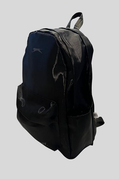 Slazenger Rucsac de școală cu fermoar cu mai multe compartimente, imprimat pentru copii