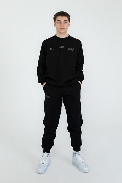 Black One Σετ αθλητικής φόρμας Crew Neck Basic Bottom Top