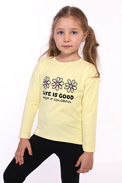 Toontoy Μπλουζάκι για κορίτσια Life Is Good με τύπωμα