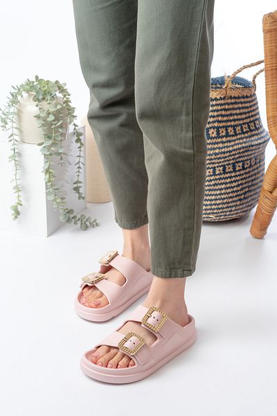 Slipcat Women's Wedge Heel Slippers Orthopedic Daily Slippers Stylish Comfortable Slippers