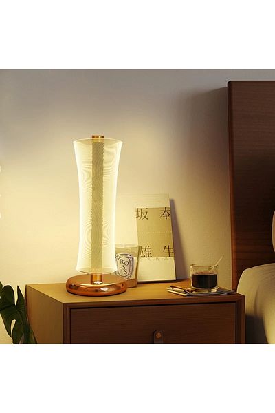 Living Stylish table lamp with unique modern design,