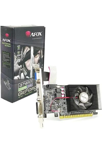 Afox Gt 610 Af610-2048D3L7-V8 64 Bit Ddr3 2 Gb Graphics Card