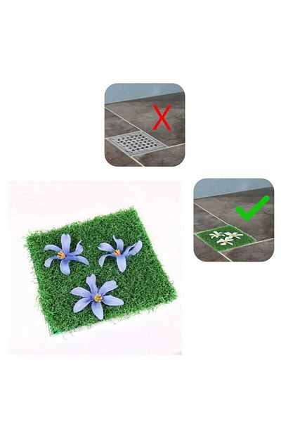 lawrenceshop 2 Pieces Anti-Bad Odor Bathroom Kitchen Balcony Drain Stopper Cover Anti-Insect Drain Closer