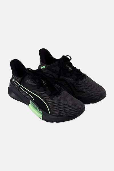 Puma Men PWR Frame Lace Up Training Shoes, Black