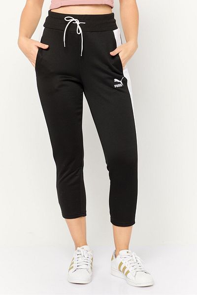 Puma Women Sportswear Fit Drawstring Sweatpants, Black
