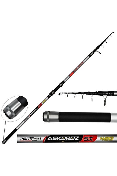 Genel Markalar Portfish Askoroz Sx Surf Carbon Kamışı Up - 250 Gr 420 Cm