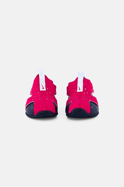 Nike Toddlers Girl Sunray Protect 2 Velcro Closure Sandals, Pink/navy/white