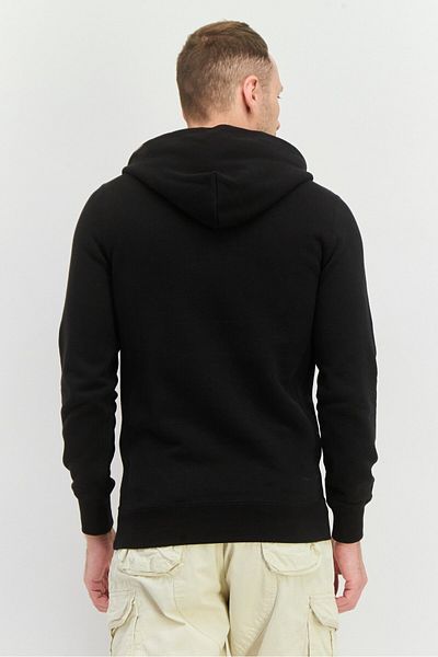 Puma x Select Men Sportswear Fit Long Sleeve Hooded Outdoor Sweatshirt, Black
