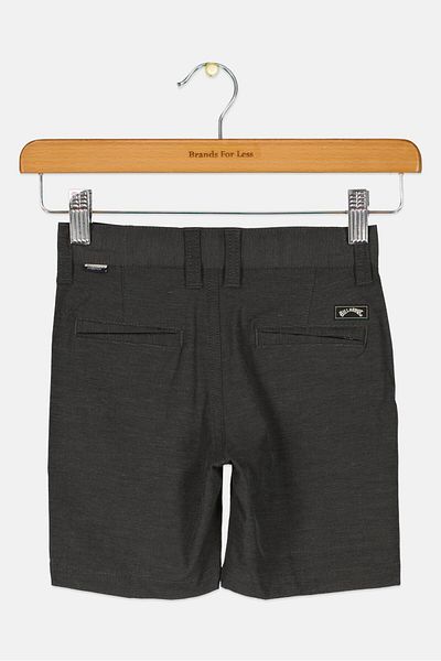 BİLLABONG Toddlers Boy Brand Logo Walking Shorts, Dark Grey