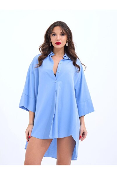 My Reality Fashion 4328 Shirt-Blue