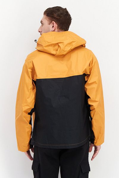 adidas Men Sportswear Fit Long Sleeve Outdoor Windbreaker Jacket, Orange