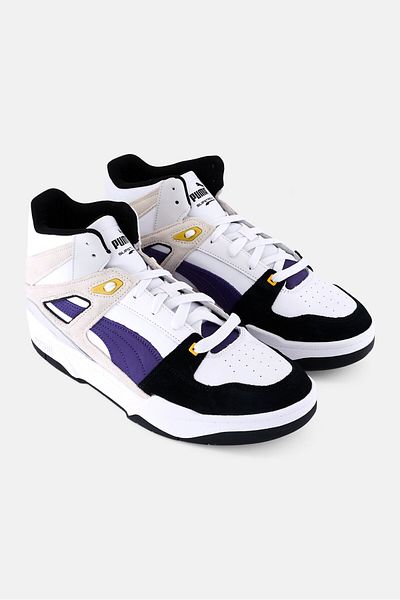 Puma Men Slipstream Hi Heritage Lace Up Outdoor Shoes, White Combo