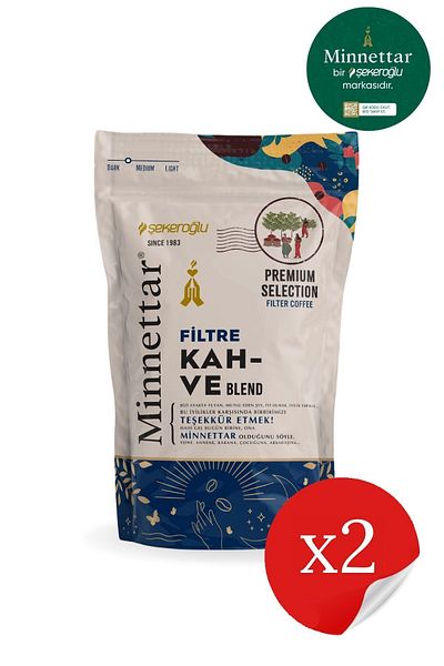 Şekeroğlu Grateful Filter Coffee 2 x 165 gr (2 PACK)