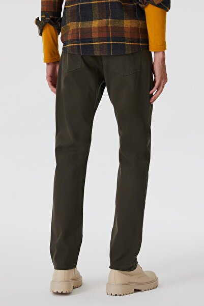 Lee Cooper Jagger normal waist slim fit straight leg khaki men's pants