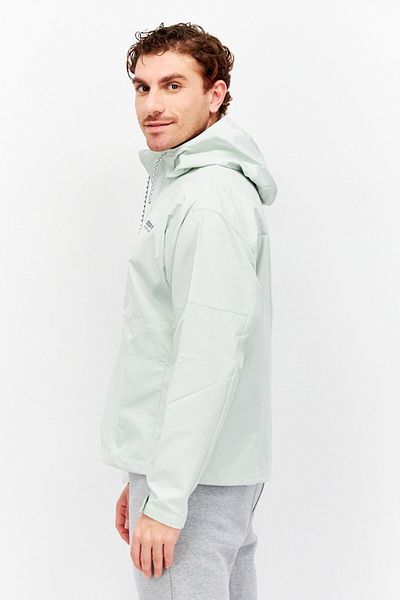 adidas Men Sportswear Fit Long Sleeve Training Hooded Sweatshirt, Mint Green