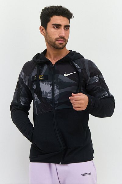 Nike Men Sportswear Fit Long Sleeve Outdoor Sweatshirt, Black