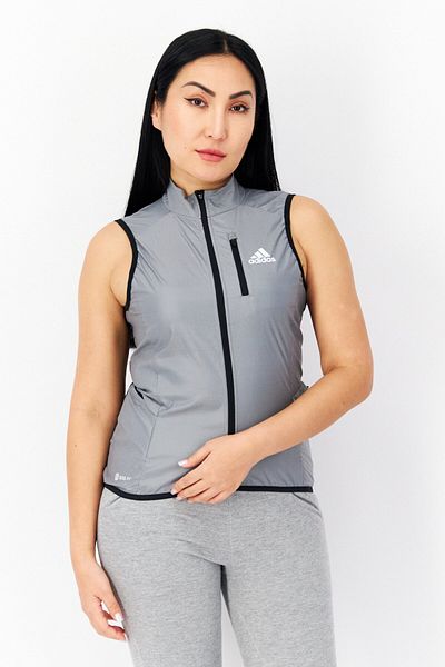 adidas Women Sportswear Fit Sleeveless Training Vest, Grey