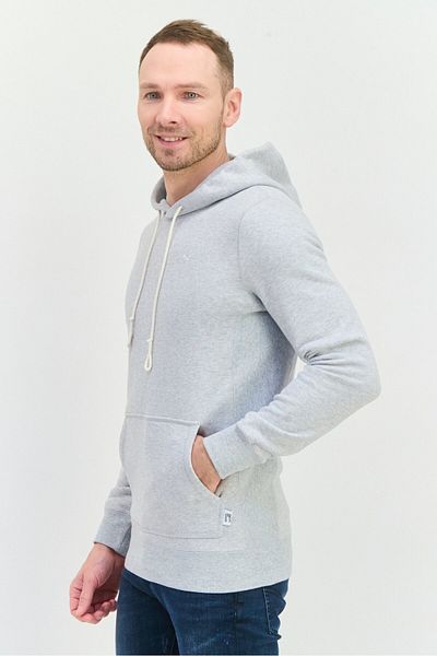 Puma Men Sportswear Fit Long Sleeve Outdoor Hooded Sweatshirt, Grey