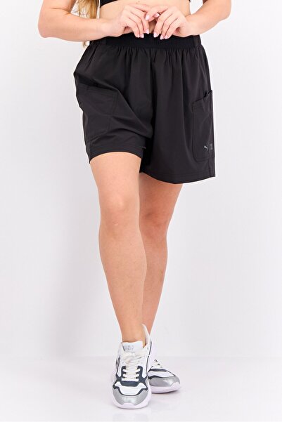 Puma x First Mile شورت رياضي نسائي للتدريب Fit 5 Inseam، أسود