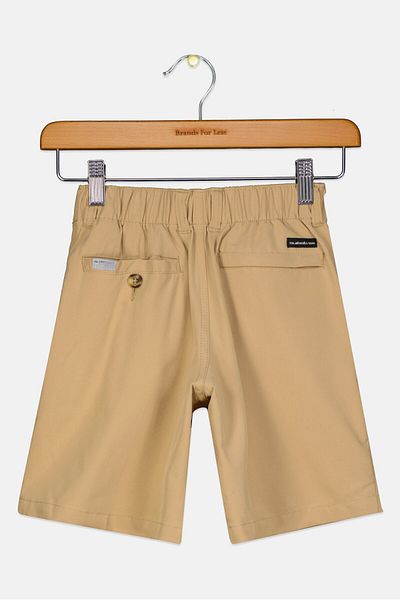 Quiksilver Kids Boy Sportswear Fit Plain Walking Short, Khaki