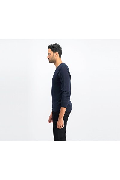 Perry Ellis Men Pullover Sweater, Navy