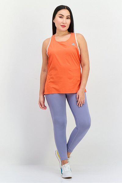adidas Women Sportswear Fit Sleeveless Running Top, Coral