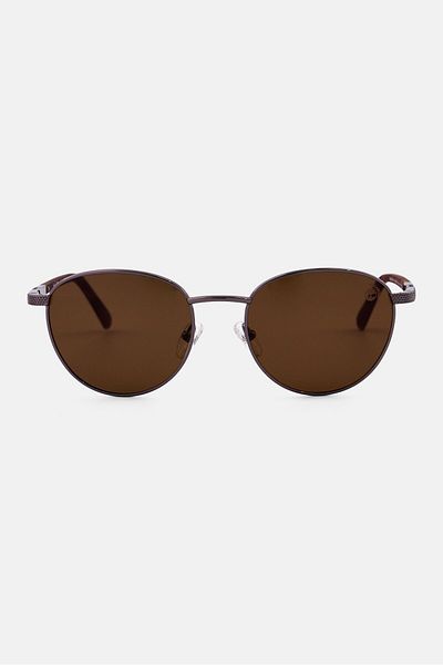 Timberland Men Tb9284 Polarized Sunglasses, Brown