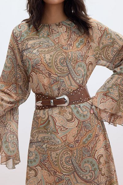Manuka Brown Corset Belt Zimbi