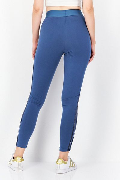 adidas Women Sportswear Fit Pull On Training Tight, Dusty Blue
