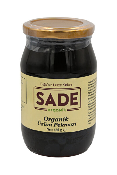Sade Organik Üzüm Pekmezi 460 gr