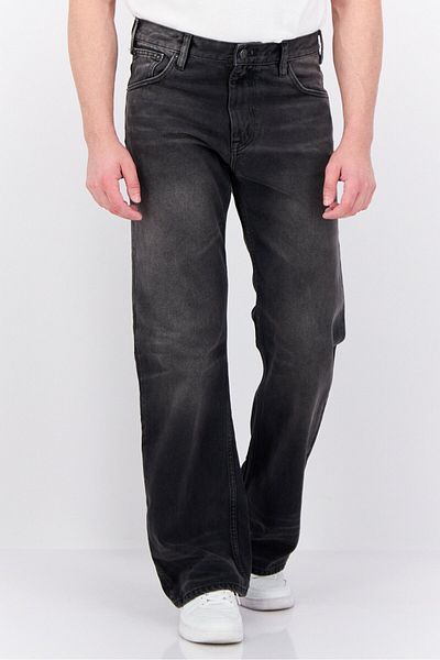 Gant Men Slim Fit Washed No Stretchable Hayes Bootcut Jeans, Black
