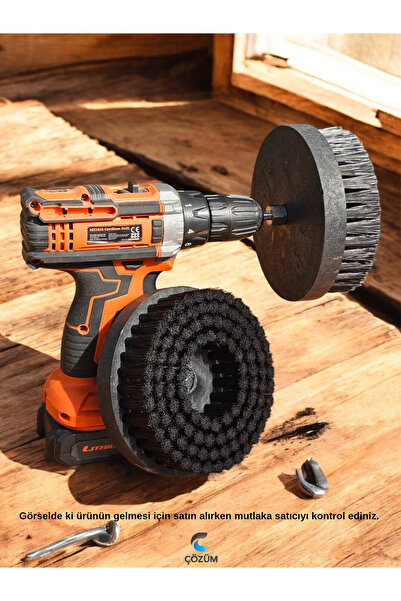 Çözüm332 Halı, Koltuk Yıkama Fırçası(MATKAP APARATLI)